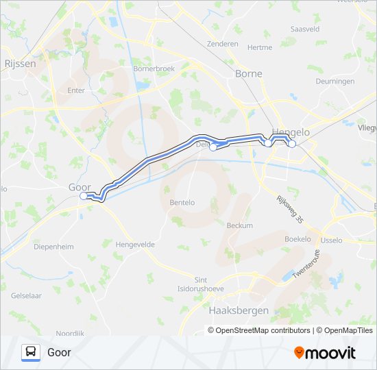 STOPBUS IPV TREIN Bus Line Map
