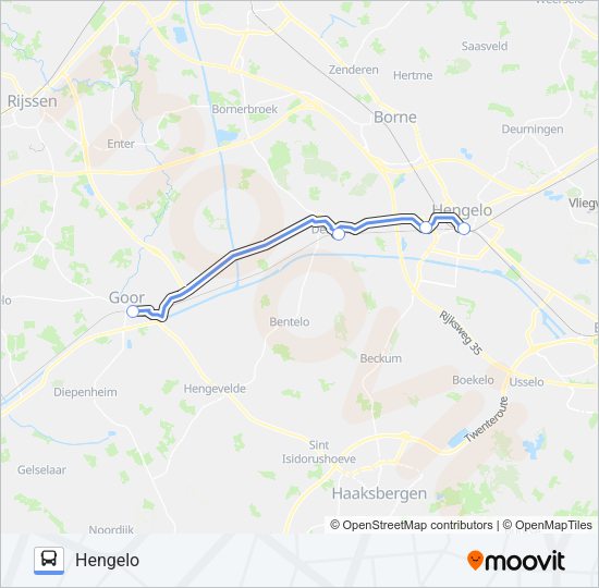 STOPBUS IPV TREIN Bus Line Map