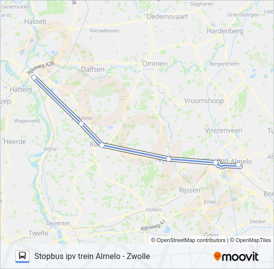STOPBUS IPV TREIN Bus Line Map