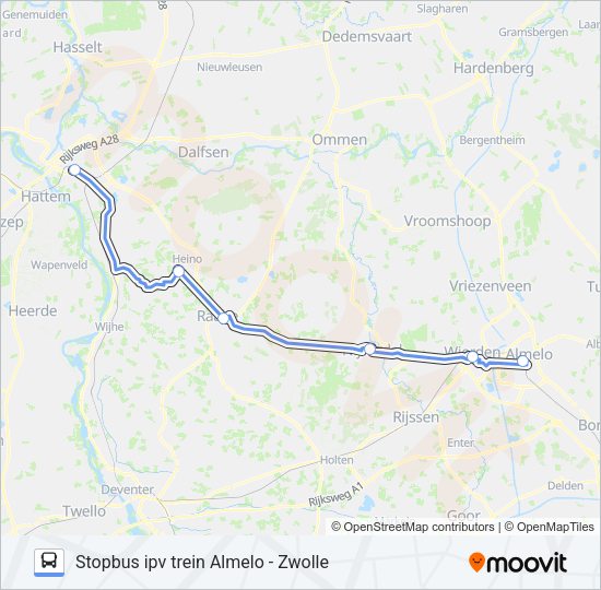STOPBUS IPV TREIN Bus Line Map
