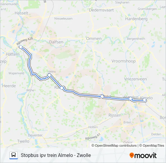 STOPBUS IPV TREIN Bus Line Map
