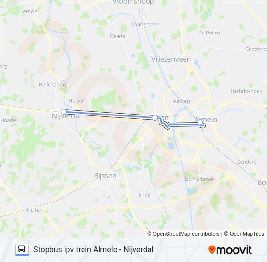 STOPBUS IPV TREIN Bus Line Map