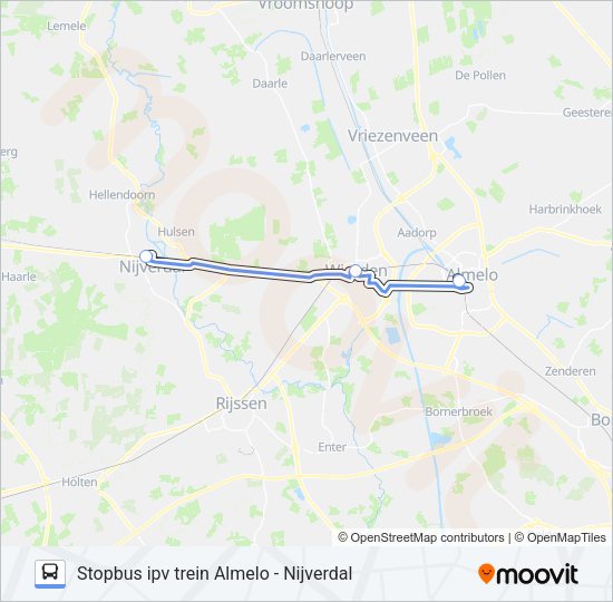 STOPBUS IPV TREIN Bus Line Map