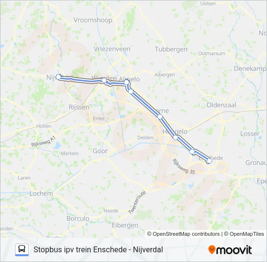 STOPBUS IPV TREIN Bus Line Map