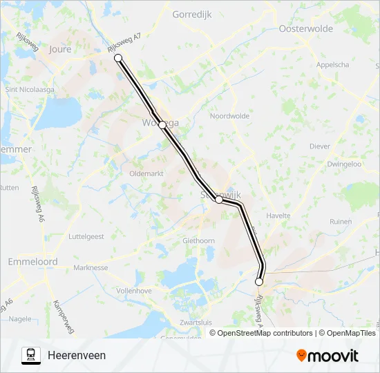 STOPBUS IPV TREIN Train Line Map