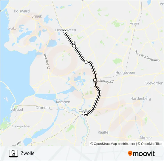 STOPBUS IPV TREIN Train Line Map
