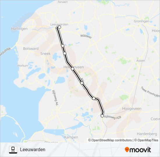 STOPBUS IPV TREIN Train Line Map