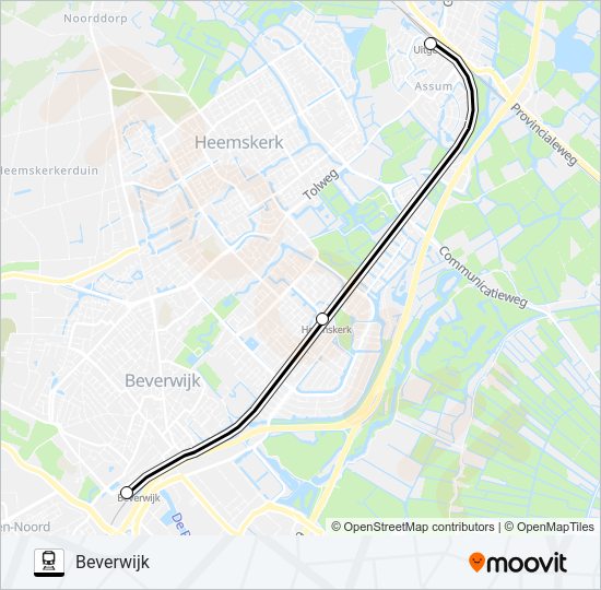 STOPBUS IPV TREIN Train Line Map