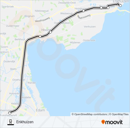 STOPBUS IPV TREIN Train Line Map
