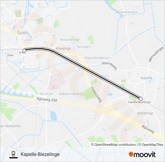 TAXIBUS IPV TREIN Train Line Map