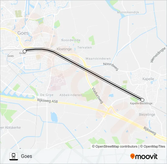 TAXIBUS IPV TREIN Train Line Map