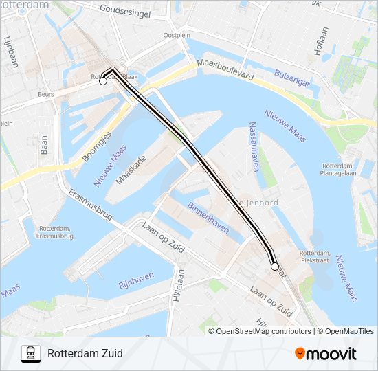 TAXIBUS IPV TREIN Train Line Map