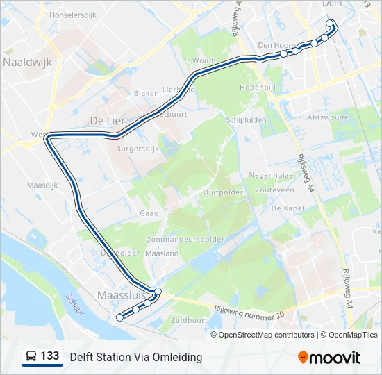133  Line Map