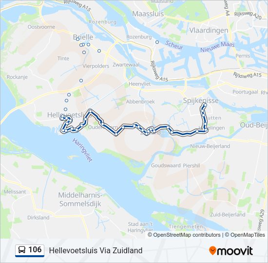 106  Line Map