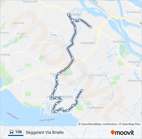 106  Line Map