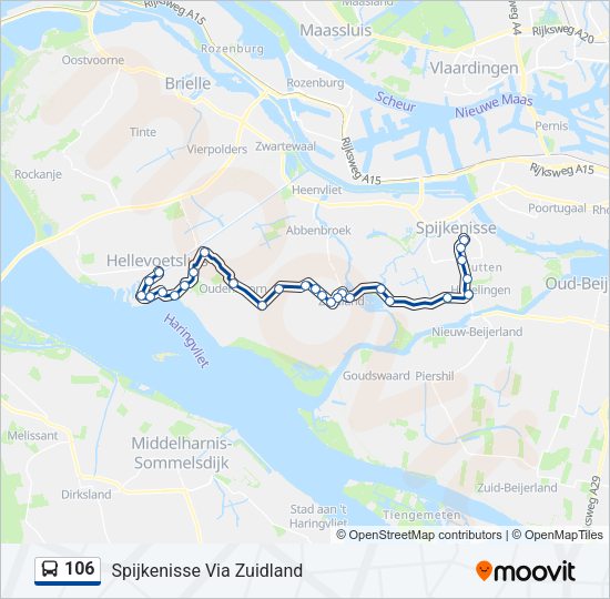 106  Line Map