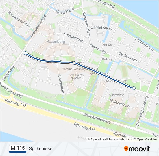115  Line Map