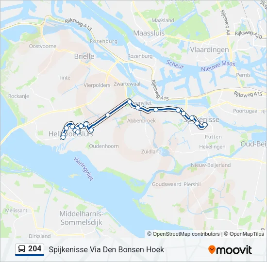 204  Line Map