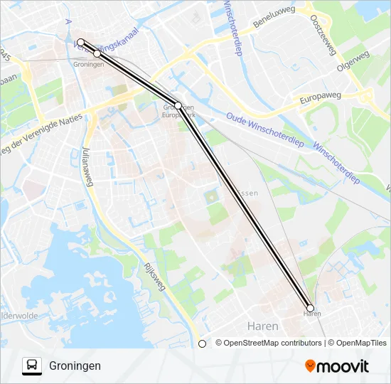 STOPBUS IPV TREIN Bus Line Map