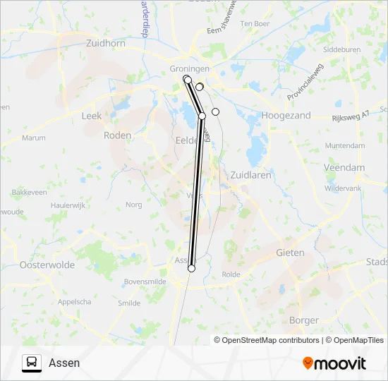 STOPBUS IPV TREIN Bus Line Map