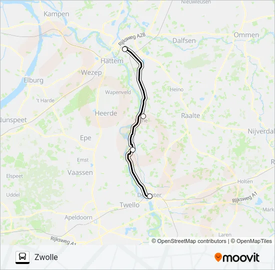 STOPBUS IPV TREIN Bus Line Map