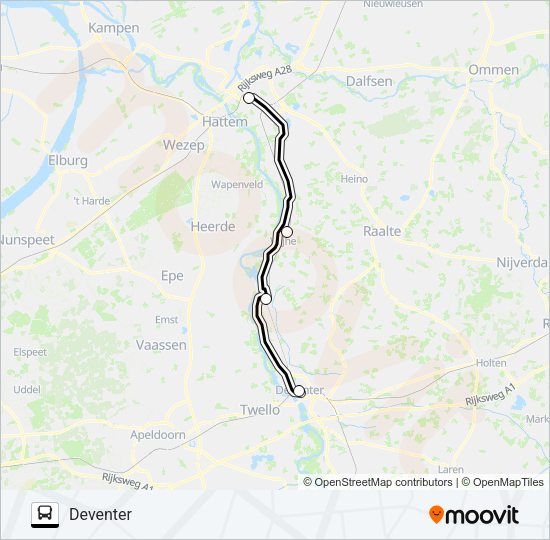 STOPBUS IPV TREIN Bus Line Map