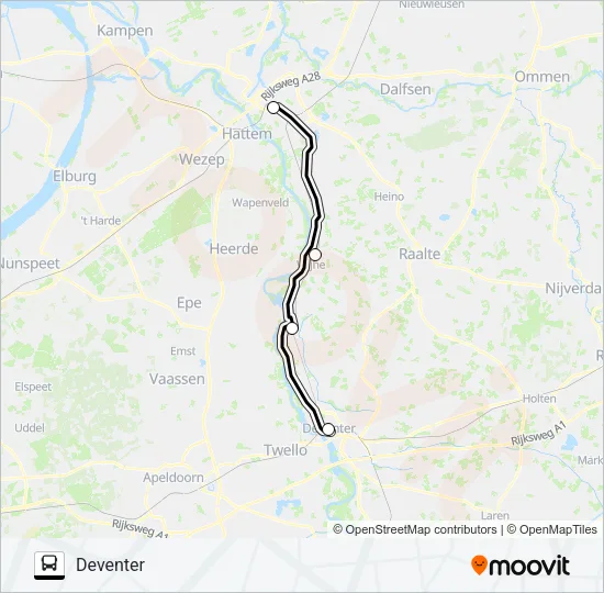 STOPBUS IPV TREIN Bus Line Map