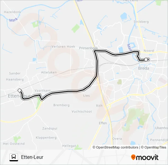 STOPBUS IPV TREIN Bus Line Map