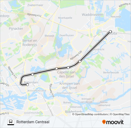 STOPBUS IPV TREIN Bus Line Map