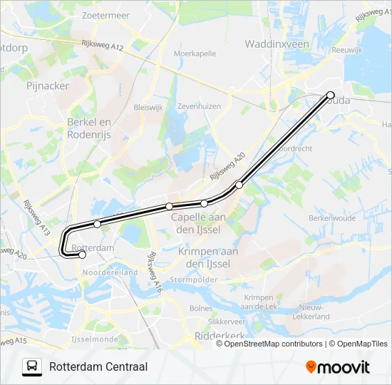 STOPBUS IPV TREIN Bus Line Map