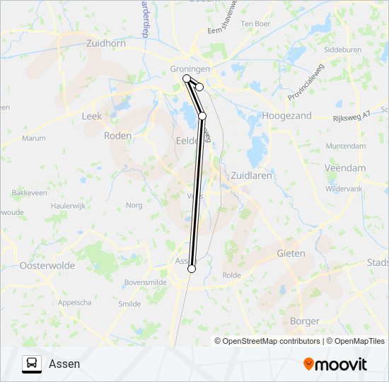 STOPBUS IPV TREIN Bus Line Map