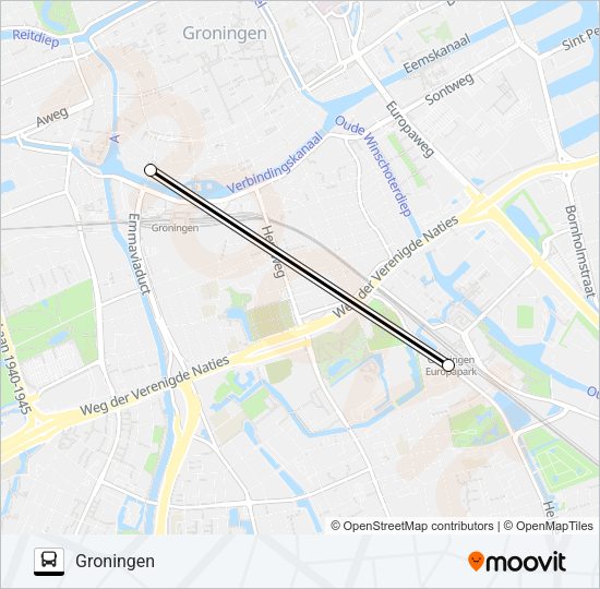 STOPBUS IPV TREIN Bus Line Map