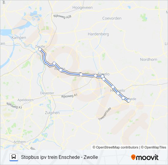 STOPBUS IPV TREIN Bus Line Map