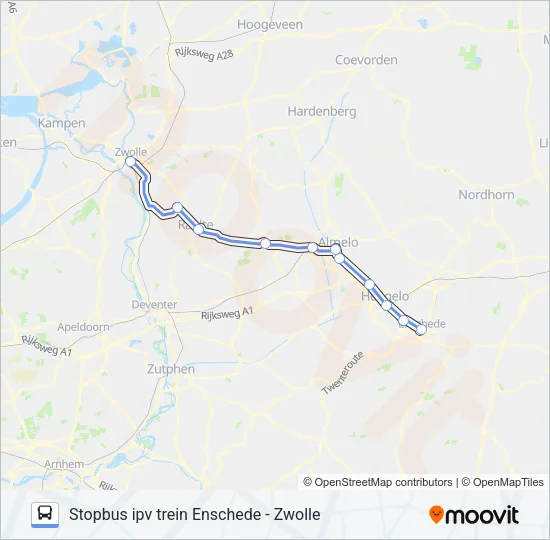 STOPBUS IPV TREIN Bus Line Map