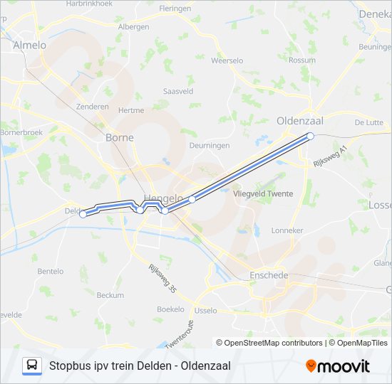 STOPBUS IPV TREIN Bus Line Map