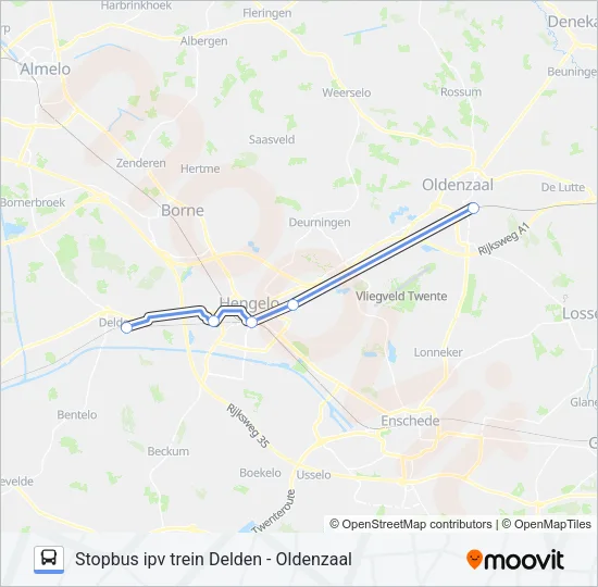 STOPBUS IPV TREIN Bus Line Map