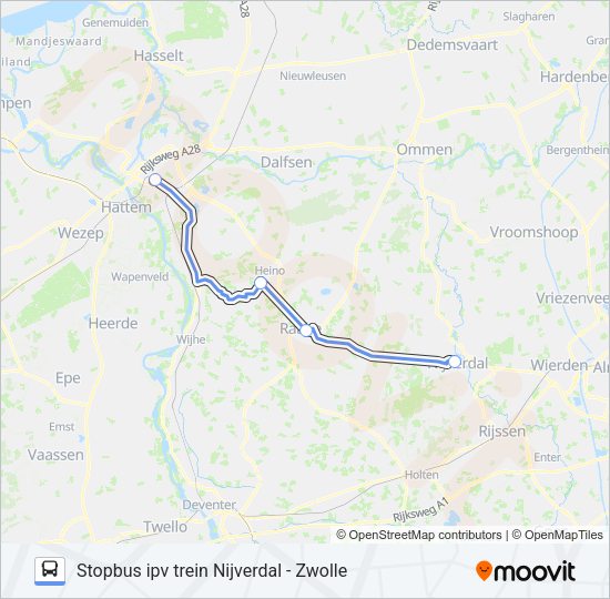 STOPBUS IPV TREIN Bus Line Map