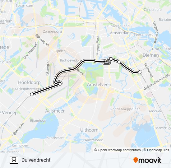 STOPBUS IPV TREIN Bus Line Map