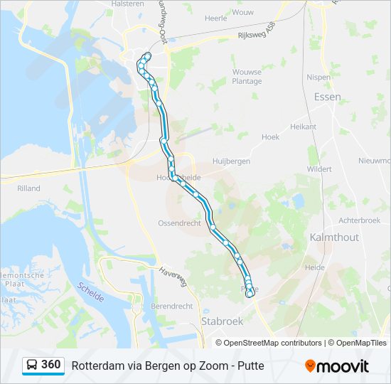 360 Bus Line Map