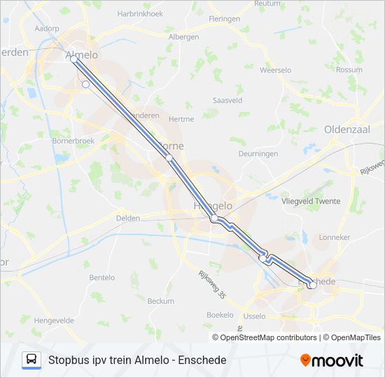 STOPBUS IPV TREIN Bus Line Map