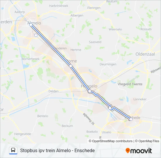 STOPBUS IPV TREIN Bus Line Map