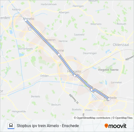STOPBUS IPV TREIN Bus Line Map