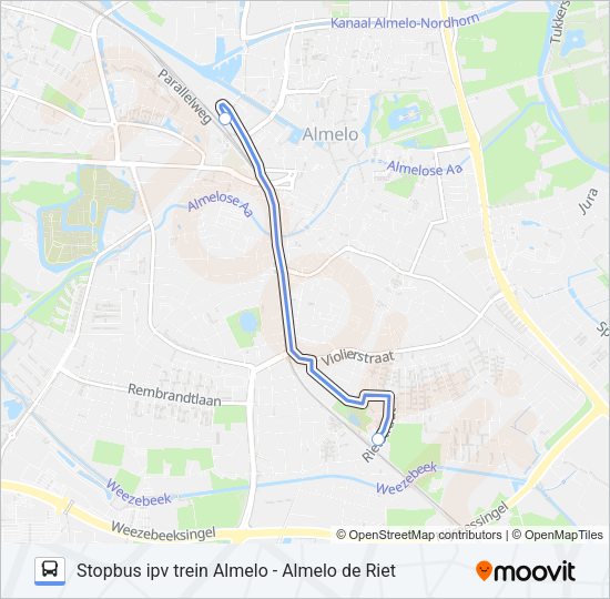 STOPBUS IPV TREIN Bus Line Map