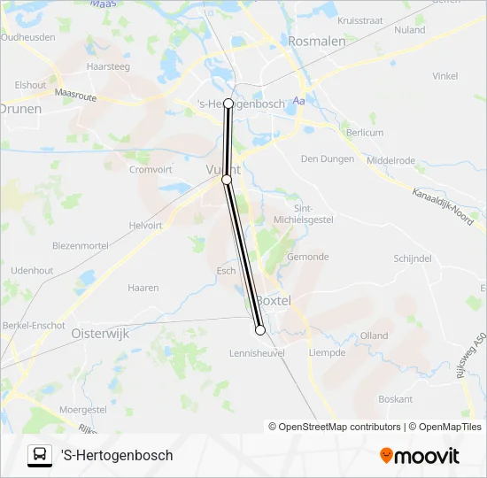 STOPBUS IPV TREIN Bus Line Map