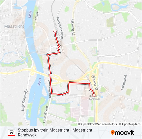 STOPBUS IPV TREIN Bus Line Map