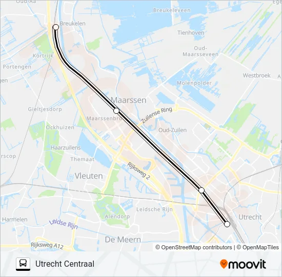 STOPBUS IPV TREIN Bus Line Map