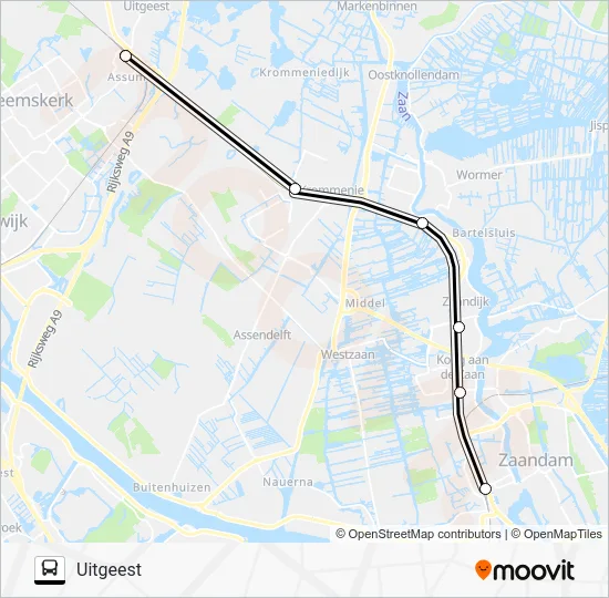 STOPBUS IPV TREIN Bus Line Map