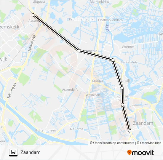 STOPBUS IPV TREIN Bus Line Map
