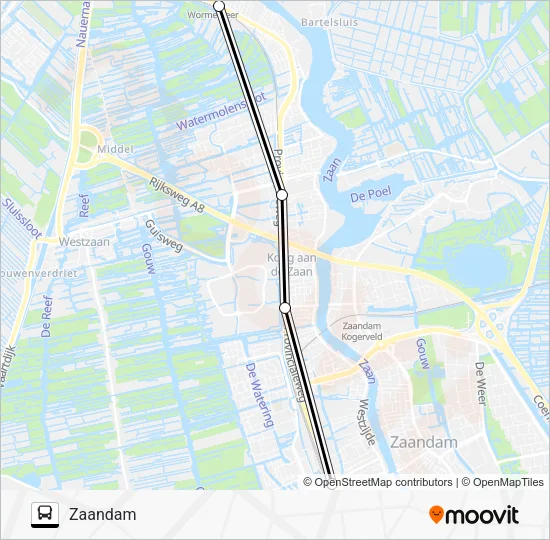 STOPBUS IPV TREIN Bus Line Map