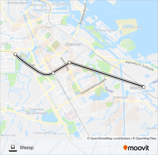 STOPBUS IPV TREIN Bus Line Map